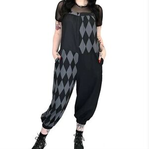 Foxblood Sideshow Overalls